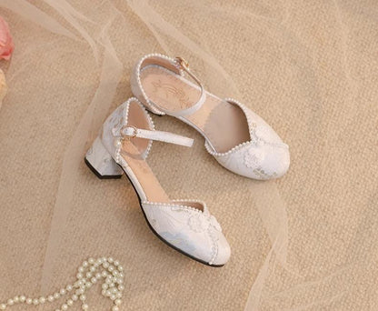 Yana - Heart Jade Yana - Qi Lolita Shoes Chunky Heels