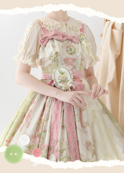 DMFS Lolita - Lanxin Shirt - Cotton Sweet Lolita Lace Blouse