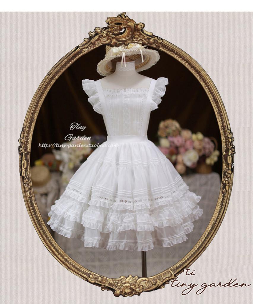 Tiny Garden - Swallowtail Butterfly - Elegant Lolita Salopette Multicolors