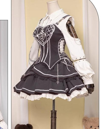 OCELOT - Love Affairs - Sweet Lolita Bodice Set Spicy Cowgirl Dress Set