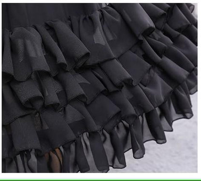 Manyiluo - Elegant Lolita A-type Carmen Adjustable Hoop Petticoat