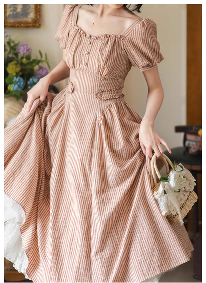 Forest Wardrobe - Chantilly Forest - Classic Lolita OP Dress With Square Neck & Underskirt