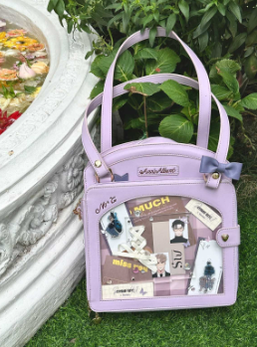 Morning Glory - Kawaii Lolita Checkered Itabag Multicolors