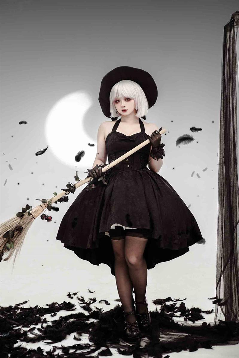 Strawberry Duck - Gothic Lolita Dress White Lolita JSK