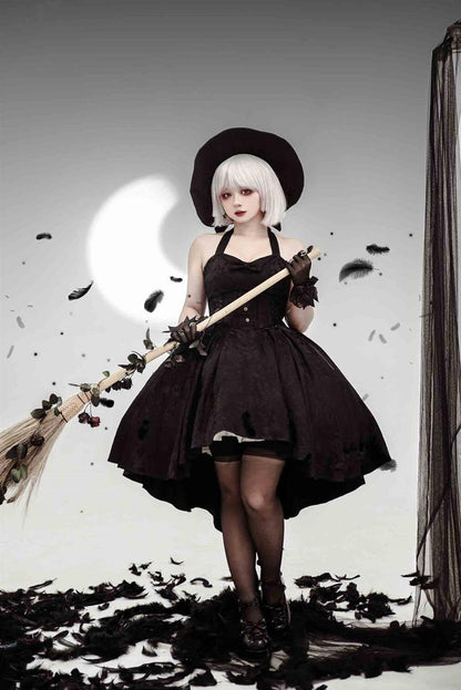 Strawberry Duck - Gothic Lolita Dress White Lolita JSK