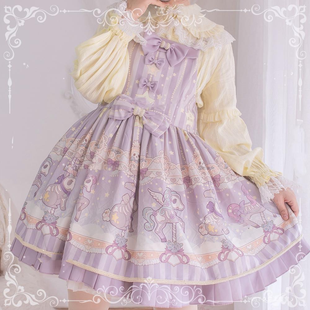 MIST - Cream Sweetheart - Kawaii Lolita Long-sleeve Blouse Multicolors