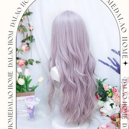 Dalao Home - Poi Balls - Sweet Lolita Wig Long Curly Purple Wigs
