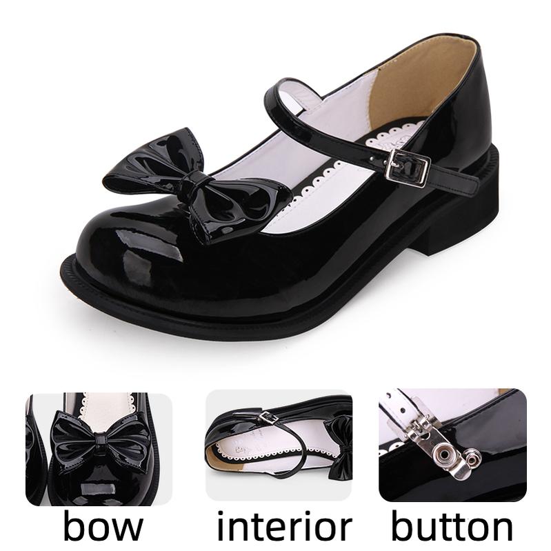 Angelic Imprint - Sweet Lolita Round-tow Lolita Shoes Multicolors