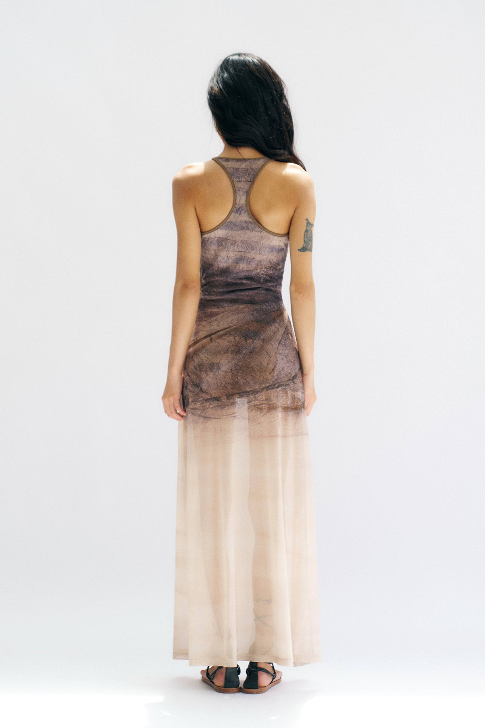 Washed Dust Maxi Dress