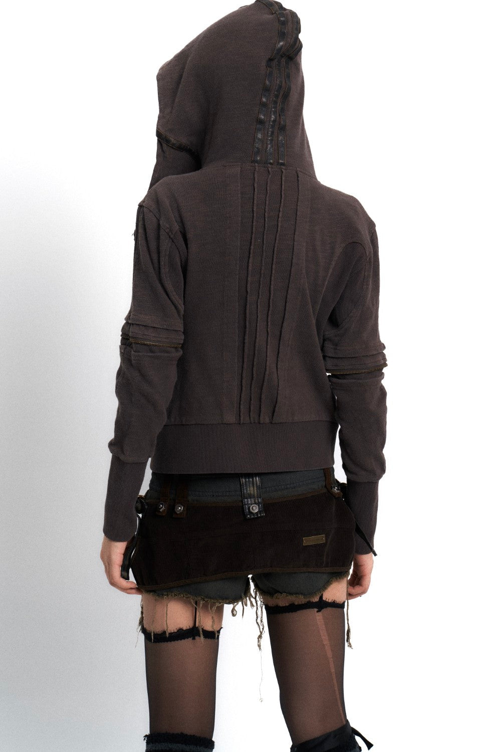 Slim Utility Hooded Jacket