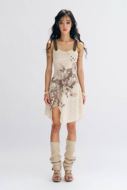 Earth Bloom Knit Dress