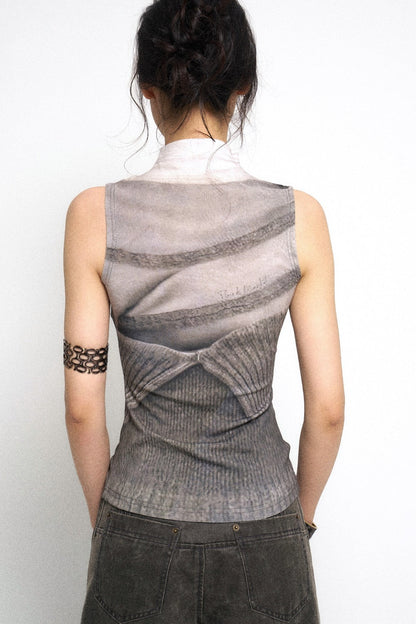 Dimensional Print Top