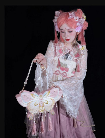 LovelyLota - Butterfly - Chinese Qi Lolita Butterfly Bag