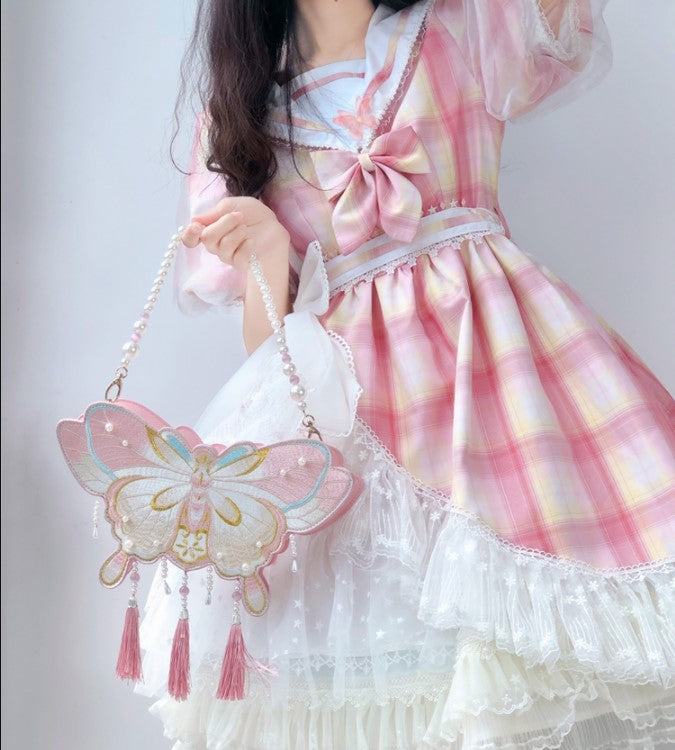 LovelyLota - Butterfly - Chinese Qi Lolita Butterfly Bag