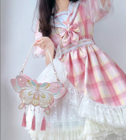 LovelyLota - Butterfly - Chinese Qi Lolita Butterfly Bag