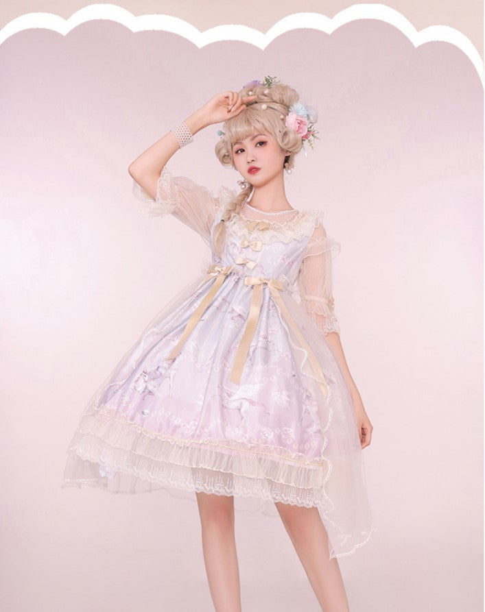Confession Balloon - Unicorn - Sweet Lolita Dress and blouse Multicolors