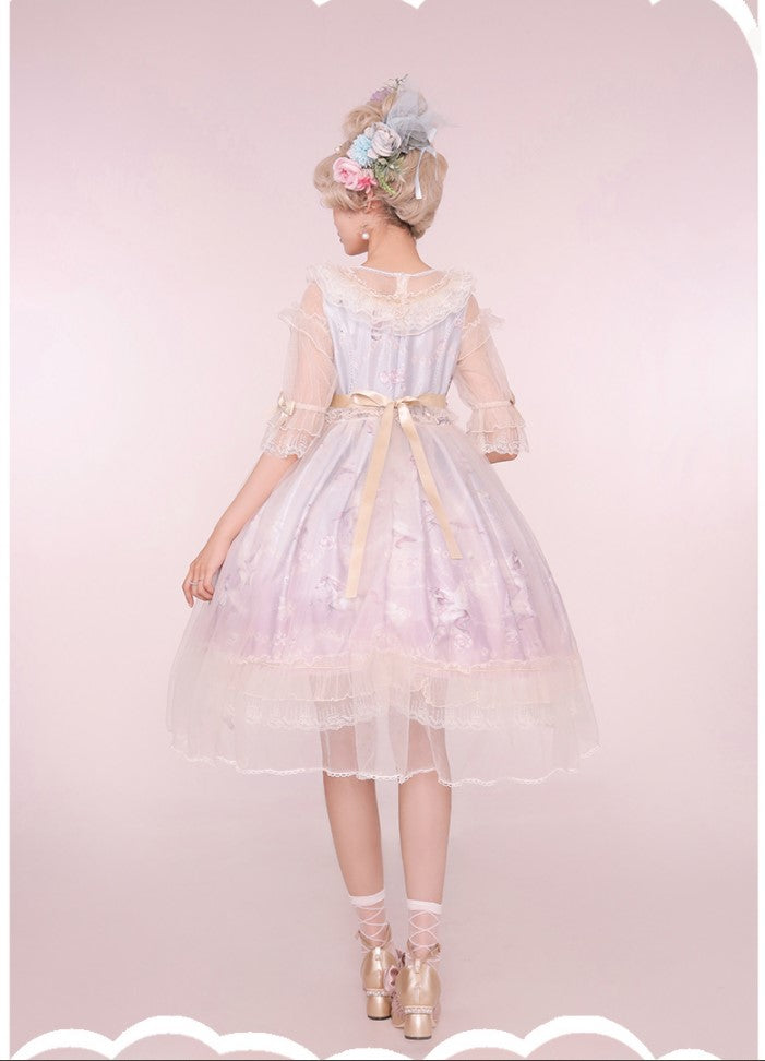 Confession Balloon - Unicorn - Sweet Lolita Dress and blouse Multicolors