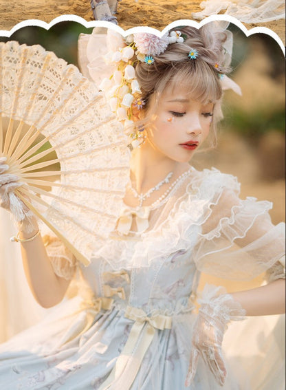 Confession Balloon - Unicorn - Sweet Lolita Dress and blouse Multicolors