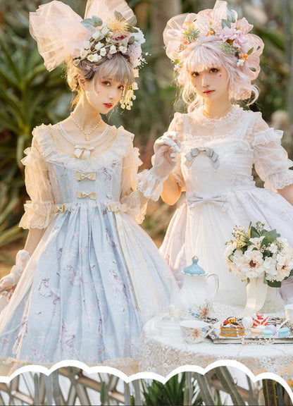 Confession Balloon - Unicorn - Sweet Lolita Dress and blouse Multicolors
