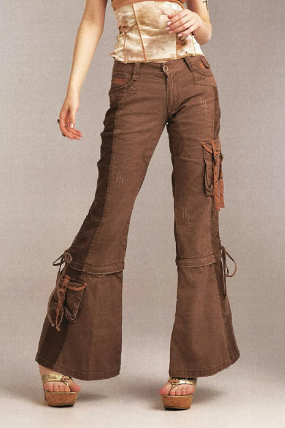 Versatile Bell-Bottom Pants