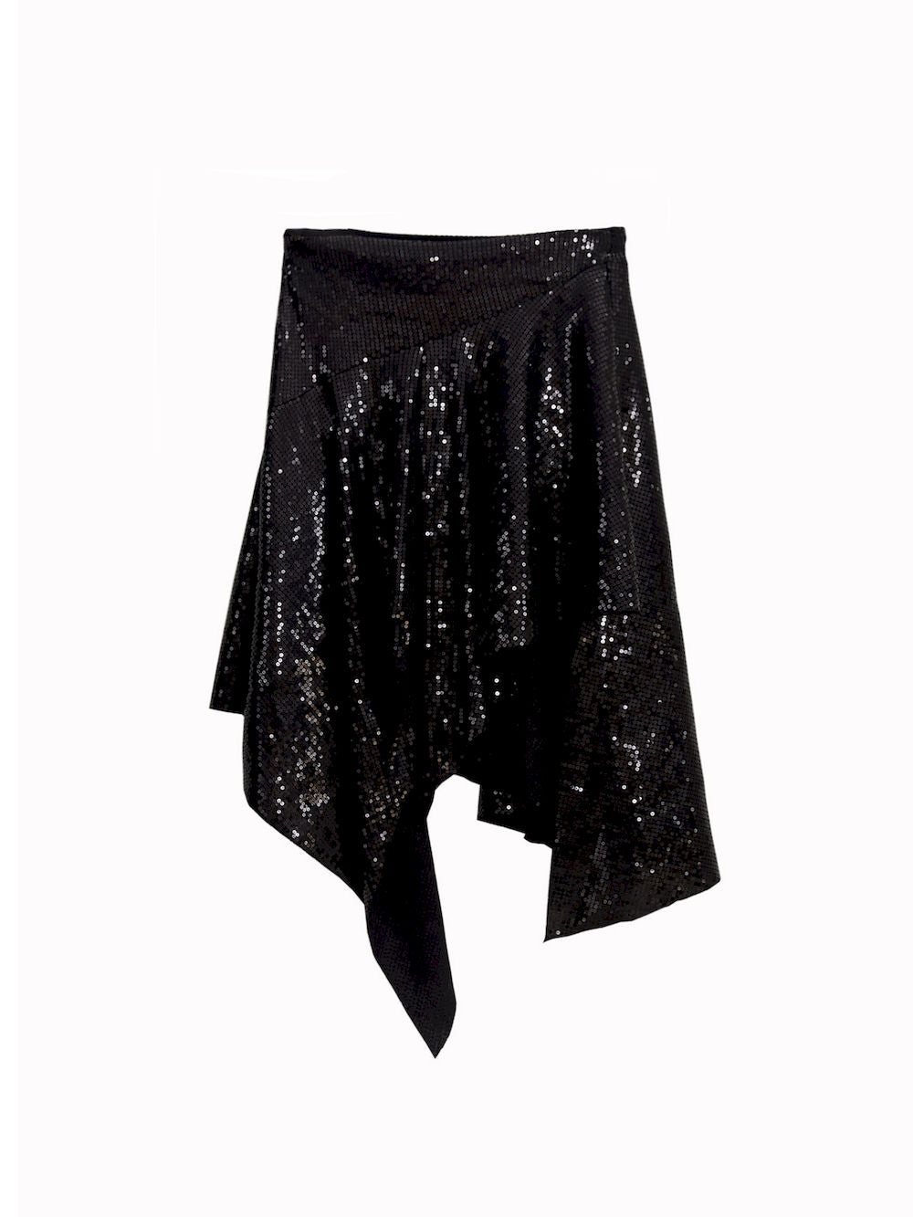 Sequin Asymmetry Nichi Conspicuous Skirt