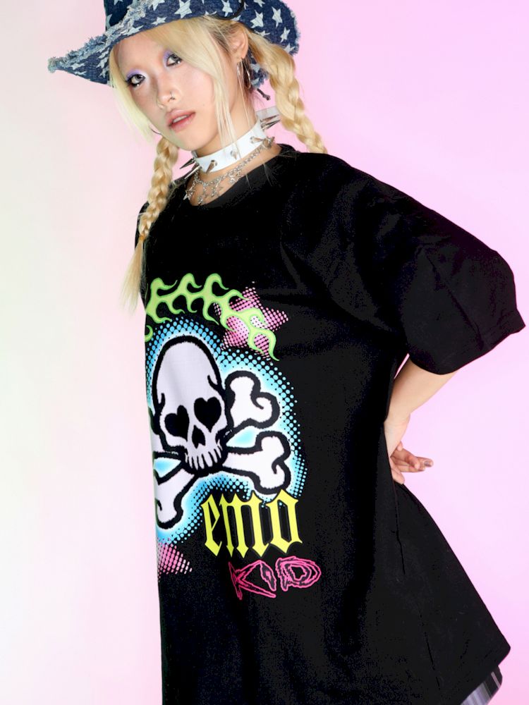 Genderless loose short sleeve t-shirt【s0000007164】