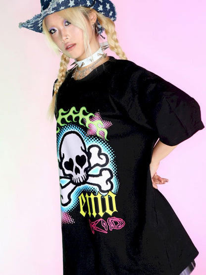 Genderless loose short sleeve t-shirt【s0000007164】