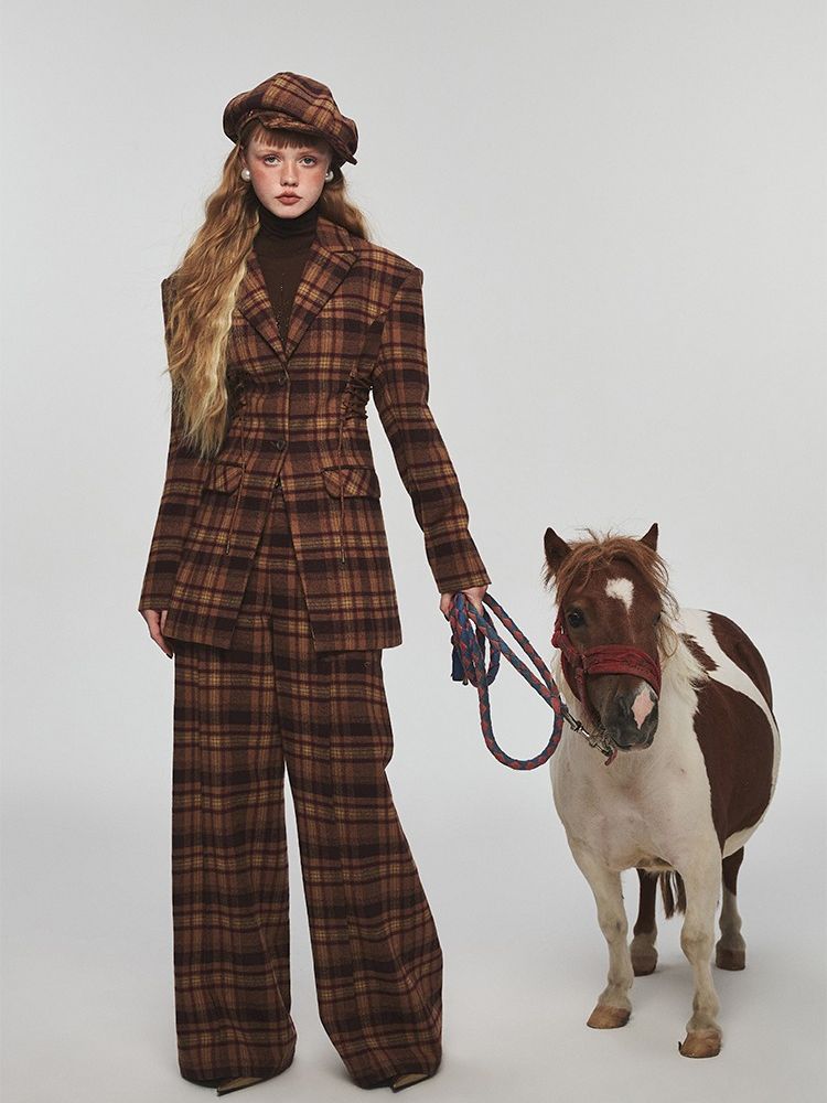 Hidden meat lazy pants【s0000004745】