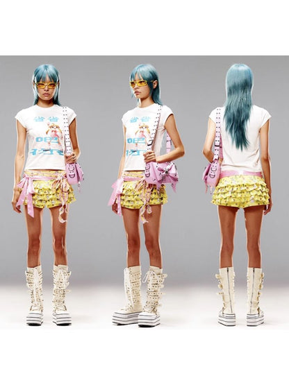 Hardware Decoration Bow Bag【s0000009406】