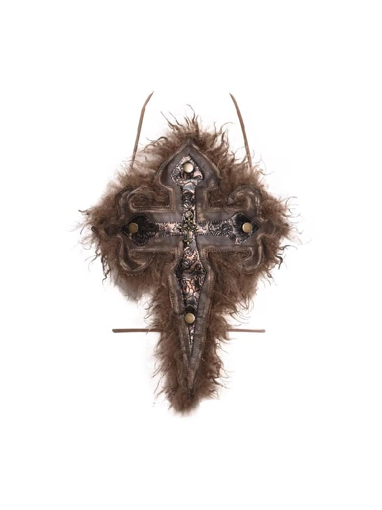 Aged Hanging Neck Camisole Top【s0000005227】