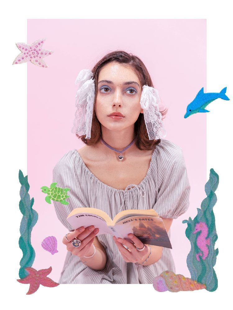 Striped Cotton Vacation Style Loose Dress【s0000009323】