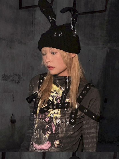 Ribbed Knit Cap【s0000005018】