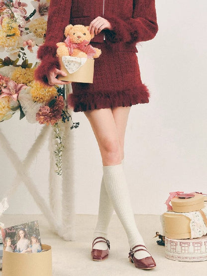 Chelsea Wool Little Fragrance Suit Dress【s0000004606】