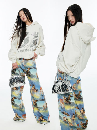 Loose Hooded Sweatshirt【s0000006300】