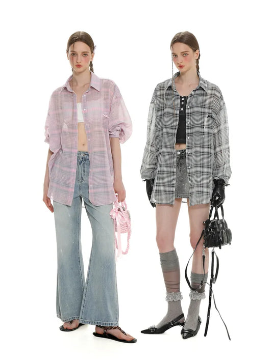 Summer loose thin section shirt【s0000008642】