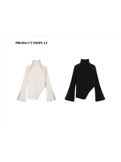 Deconstruction Multi-Way Knit Bottom Shirt【s0000004721】