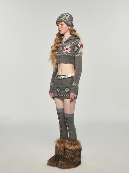 Knit Two Piece Set【s0000004723】