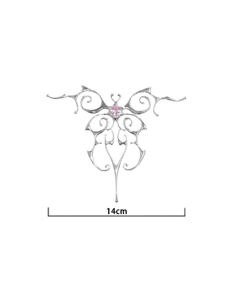 Butterfly Magic Wand Necklace【s0000005024】