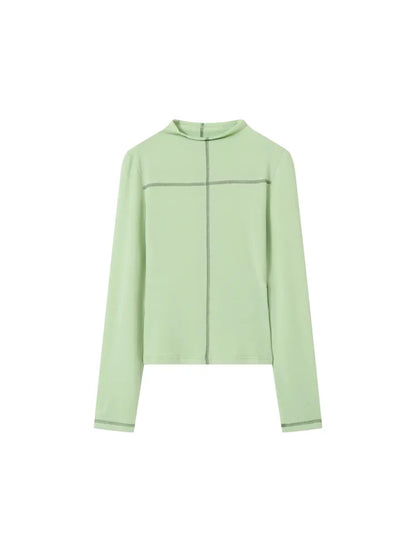 Stitching High Neck Inner T-Shirt【s0000007120】