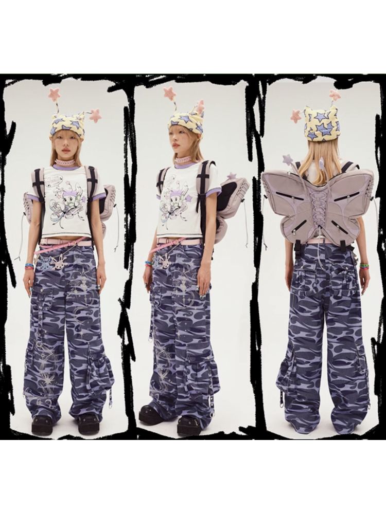 Elf Print Totem Jeans【s0000008216】