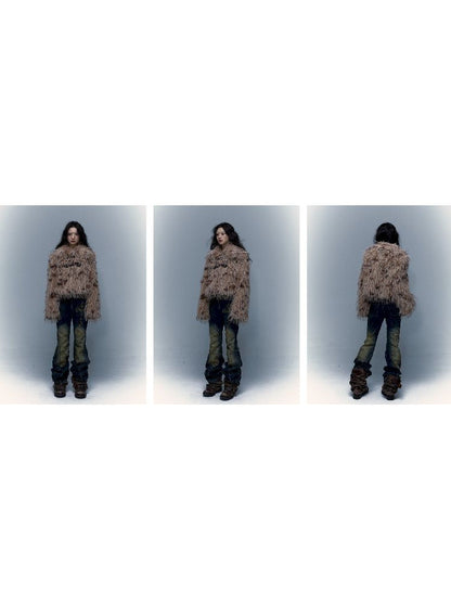 Merad Lazy Eco-Friendly Fur Coat【s0000005969】