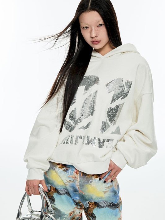 Loose Hooded Sweatshirt【s0000006300】