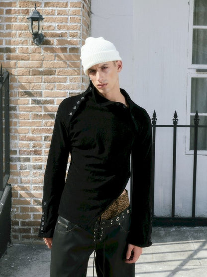 Deconstruction Multi-Way Knit Bottom Shirt【s0000004721】