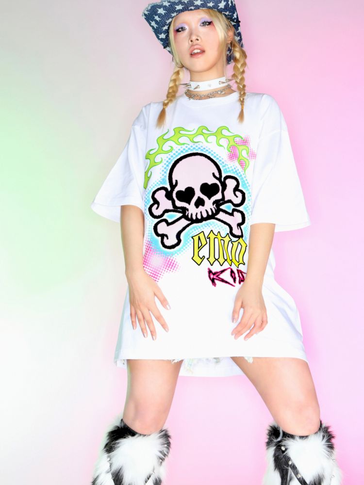 Genderless loose short sleeve t-shirt【s0000007164】