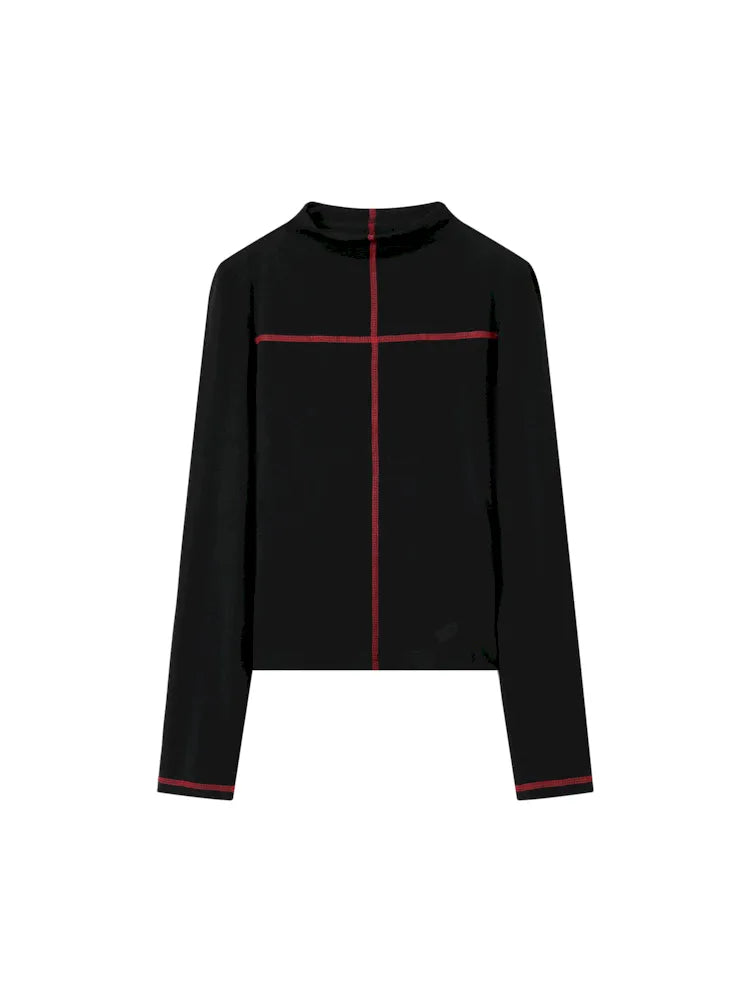 Stitching High Neck Inner T-Shirt【s0000007120】