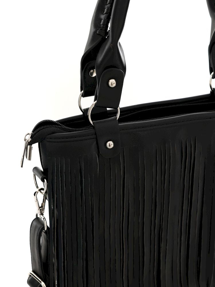 Handheld Crossbody Dual Purpose Tassel Bag【s0000006256】