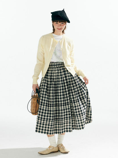 Big Hem Half-body Skirt【s0000007631】