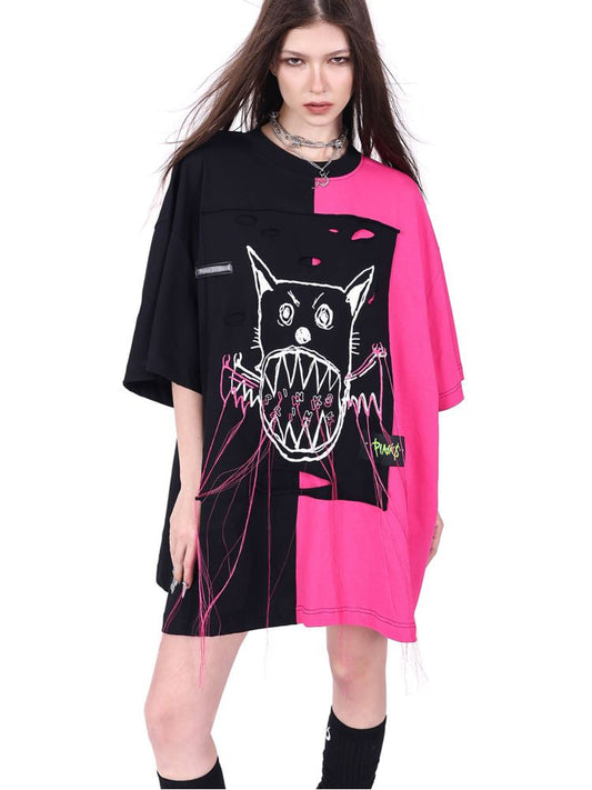 Cat Devil T-Shirt【s0000009400】
