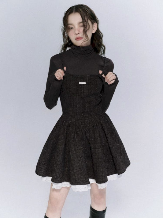 Small perfume style halter dress【s0000007794】