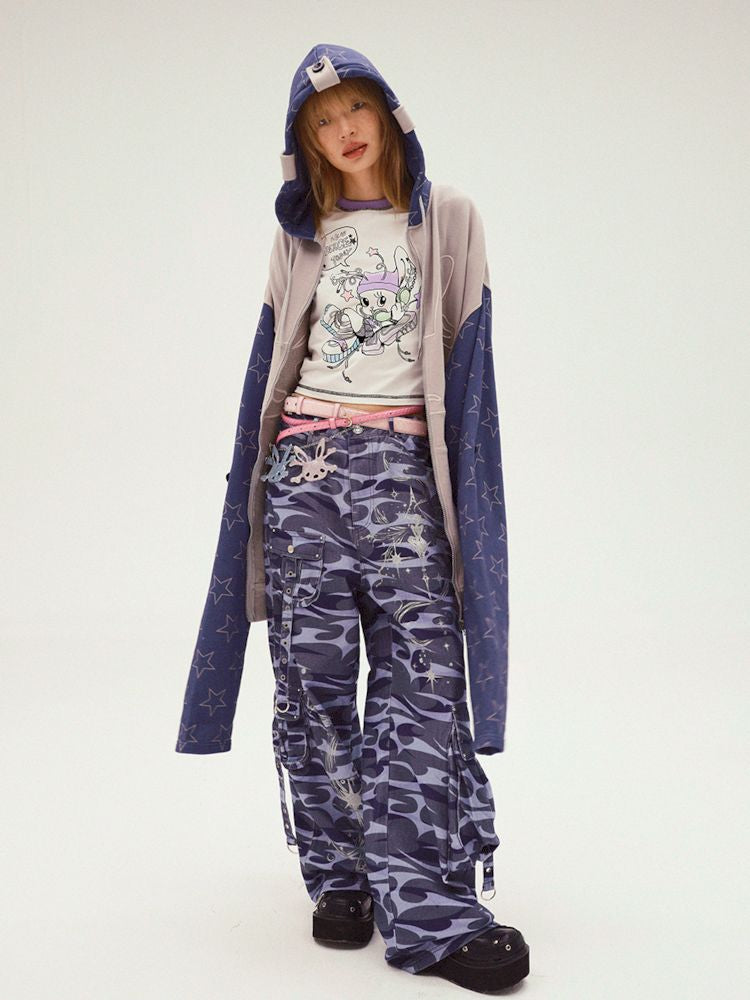 Elf Print Totem Jeans【s0000008216】